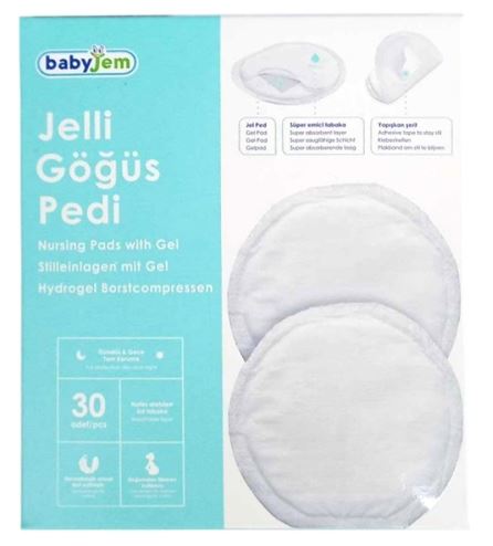 Babyjem 30'lu Jelli Göğüs Pedi