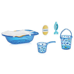 Babyjem Bebe Lüx 6 Parça Banyo Seti Mavi