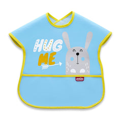 Babyjem Muşamba Hug Me Mama Önlüğü Mavi