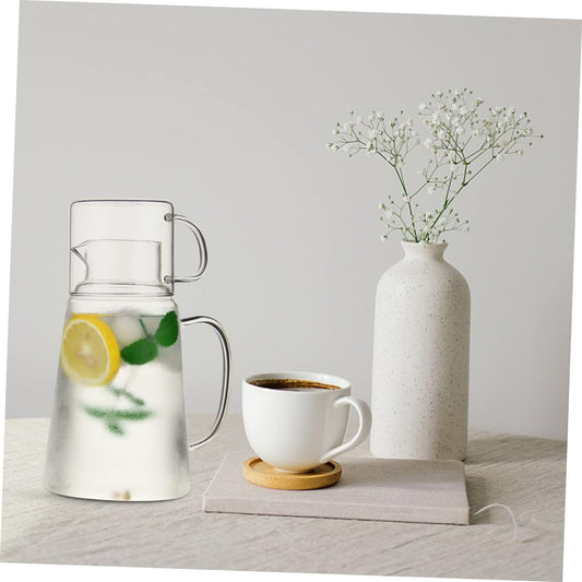 Bardaklı Borosilkat 1400 ML Cam Sürahi