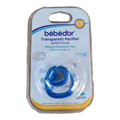 Bebedor Tritan Emzik Crystal Serisi No:2 Mavi