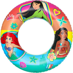 Bestway Disney Prenses 3+ UV Korumalı Deniz Havuz Gözlüğü ve 56 Cm Yüzme Simiti