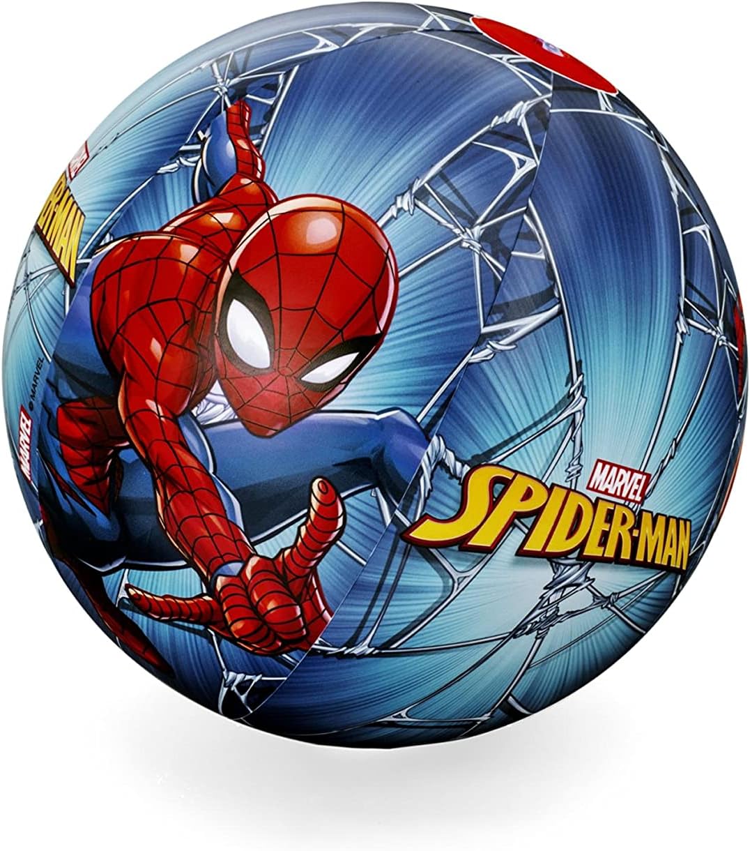 Bestway Spiderman 3+ Deniz Havuz Gözlüğü ve 51 Cm Deniz Topu
