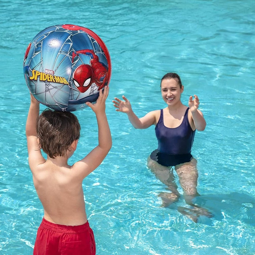 Bestway Spiderman 3+ Deniz Havuz Gözlüğü ve 51 Cm Deniz Topu