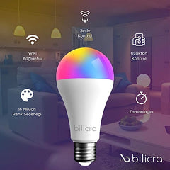 Bilicra Mood Akıllı Ampül 11W Wi-Fi Destekli