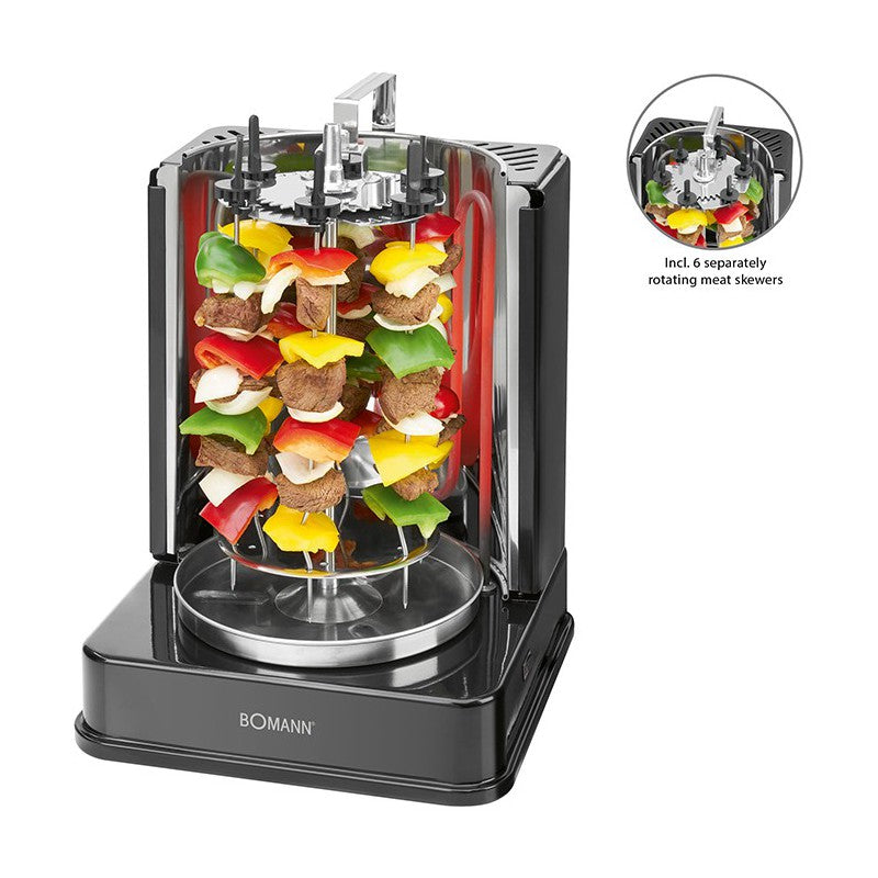 Bomann Döner Makinesi Dikey Grill 1400 w