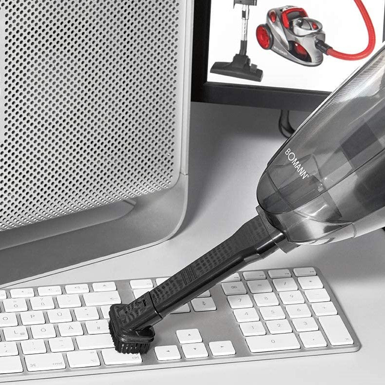 Bomann Islak Kuru Akülü Elektrikli El Süpürgesi Antrasit