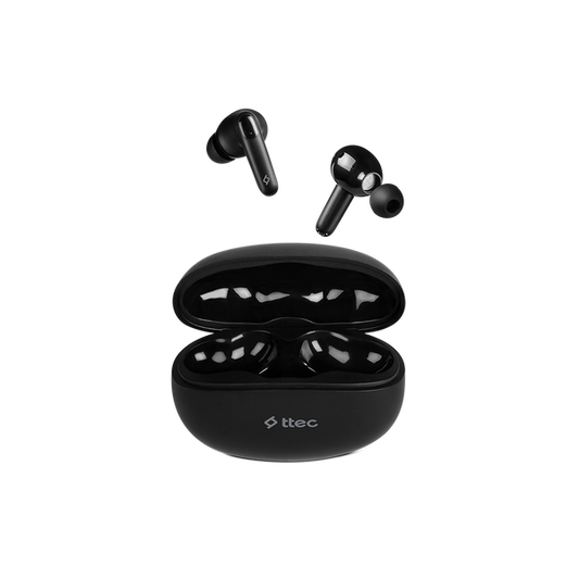 Ttec AirBeat Switch ENC Gerçek Kablosuz TWS Bluetooth Kulaklık Siyah