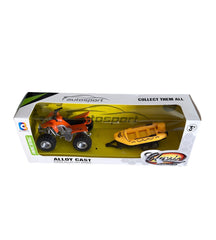 Classics Apachi ATV ve Romörklü Tekne Turuncu Sarı