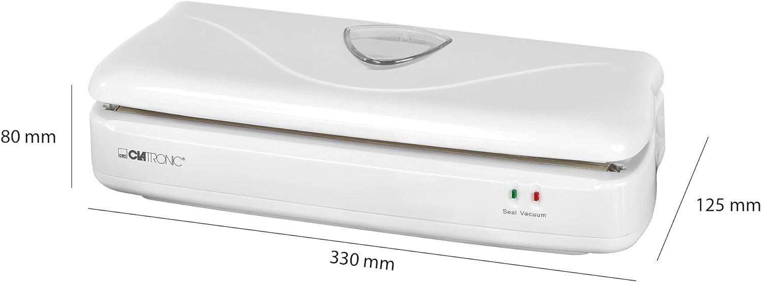 Clatronic 100 W Naylonlama Vakumlama Makinesi Beyaz