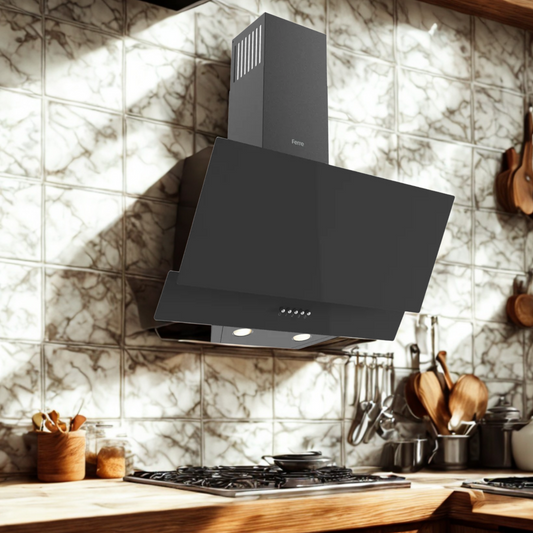 Ferre Led Aydınlatma Ankastre Davlumbaz Siyah