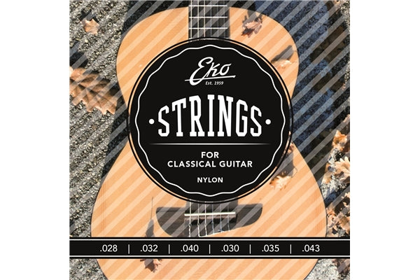 EKO Strings Classical Guitar Nylon Gitar Teli