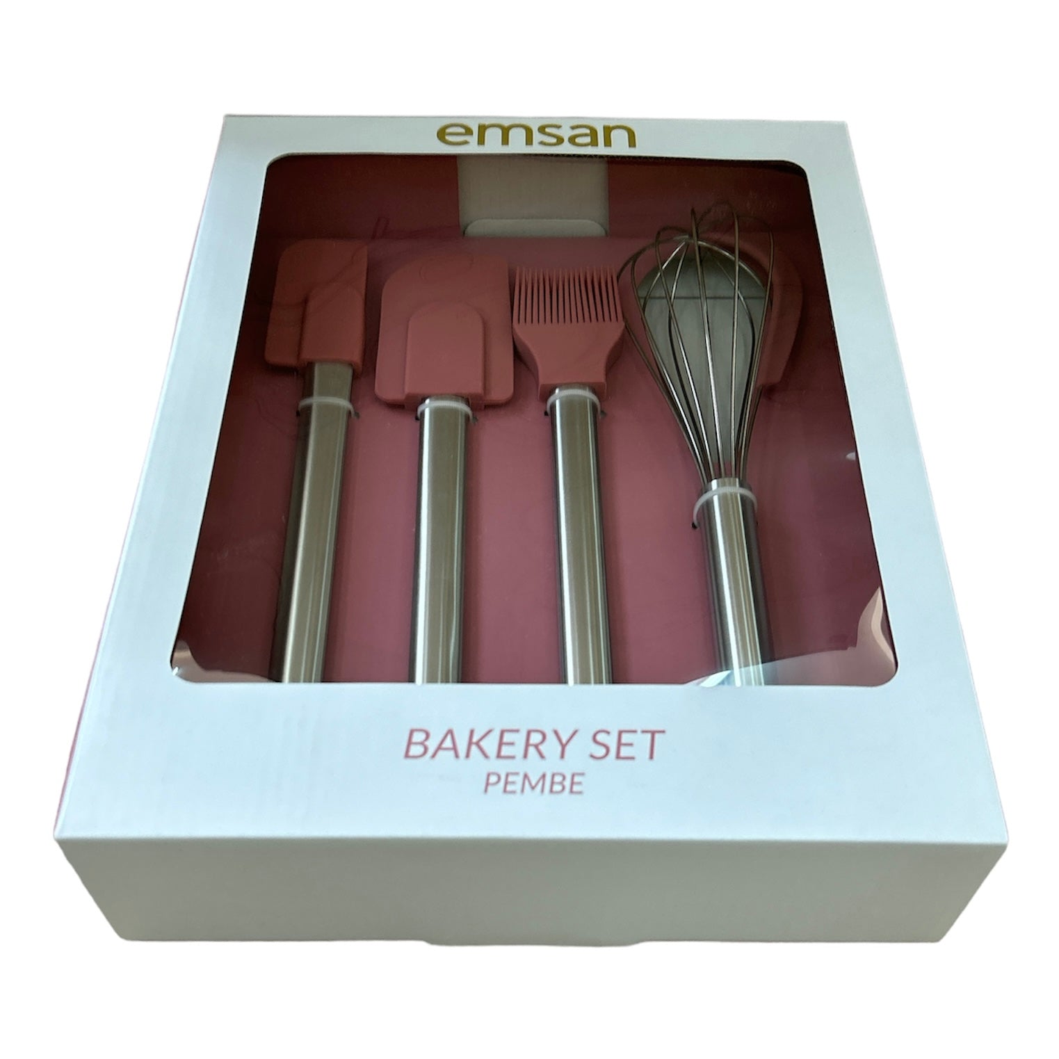 Emsan 4 Parça Bakery Set Pembe