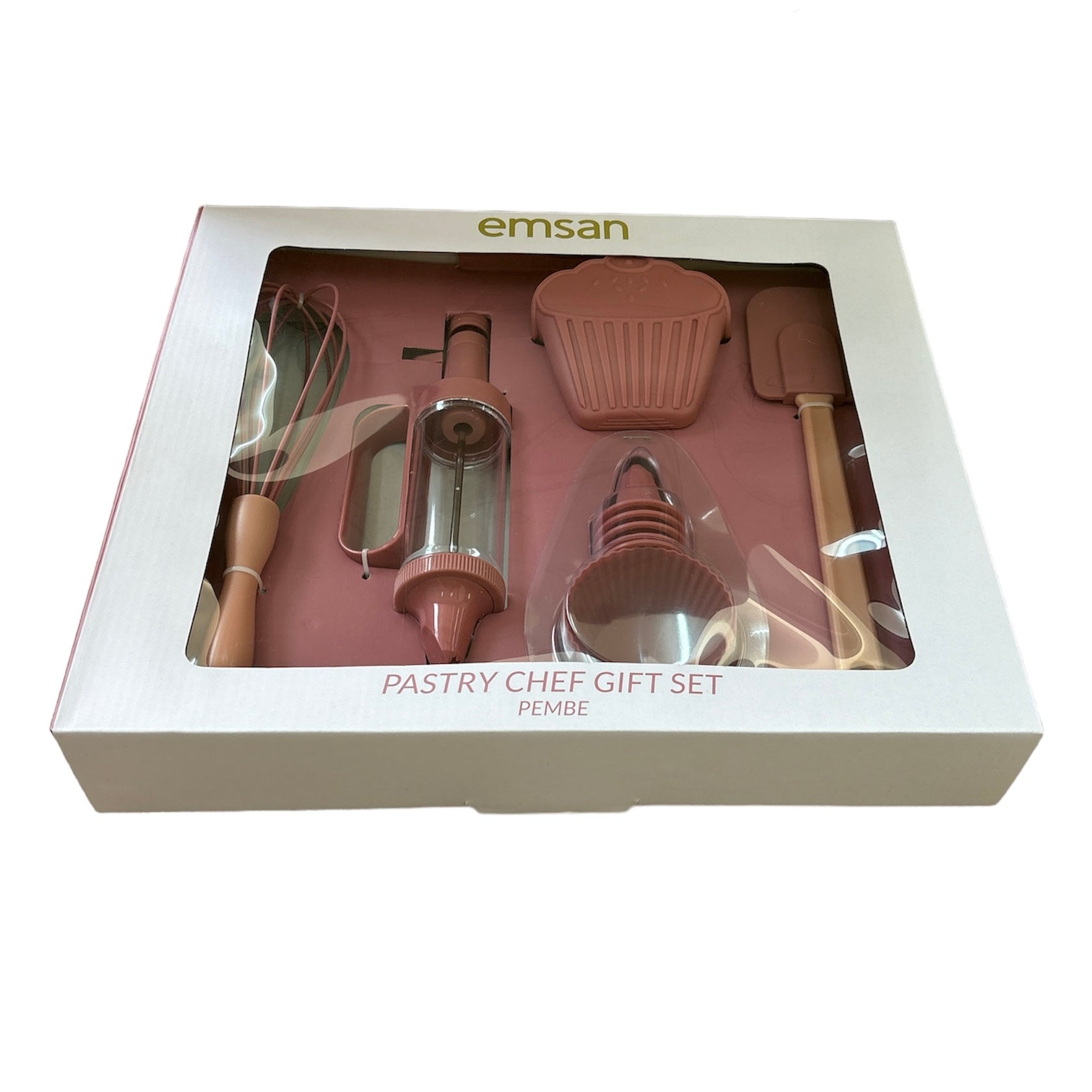 Emsan Hamur İşi Pastry Chef Gift Set Pembe