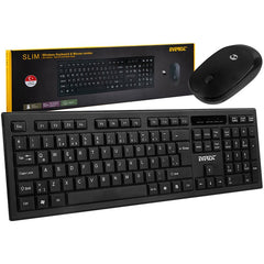 Everest Kablosuz Slim Klavye Mouse Set Siyah