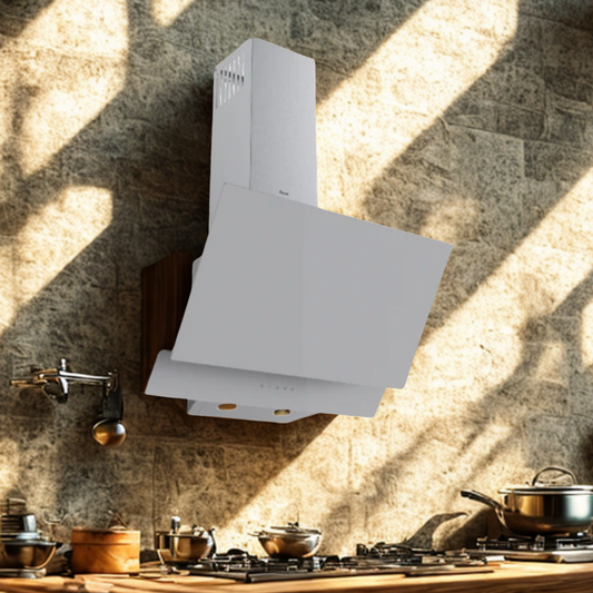 Ferre 60-DG-GREY-TC Cam Davlumbaz Gri