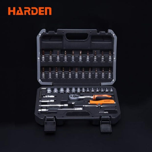 Harden Lokma Anahtar Ve Soket Seti 46 Parça 1/4'' TP
