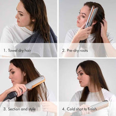 Dyson Airstrait Saç Düzleştirici Prusya Mavi