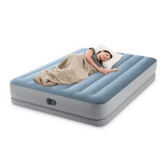 Intex Queen Dura Beam 152x203x36 Cm USB Pompalı Şişme Yatak