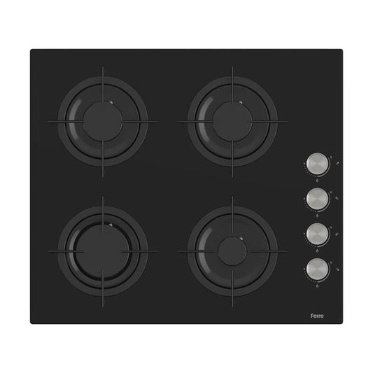 Ferre Ankastre Cam Ocak Siyah