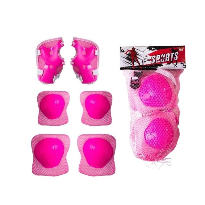 Furkan Toys Filede Dizlik ve Dirseklik Seti Pembe