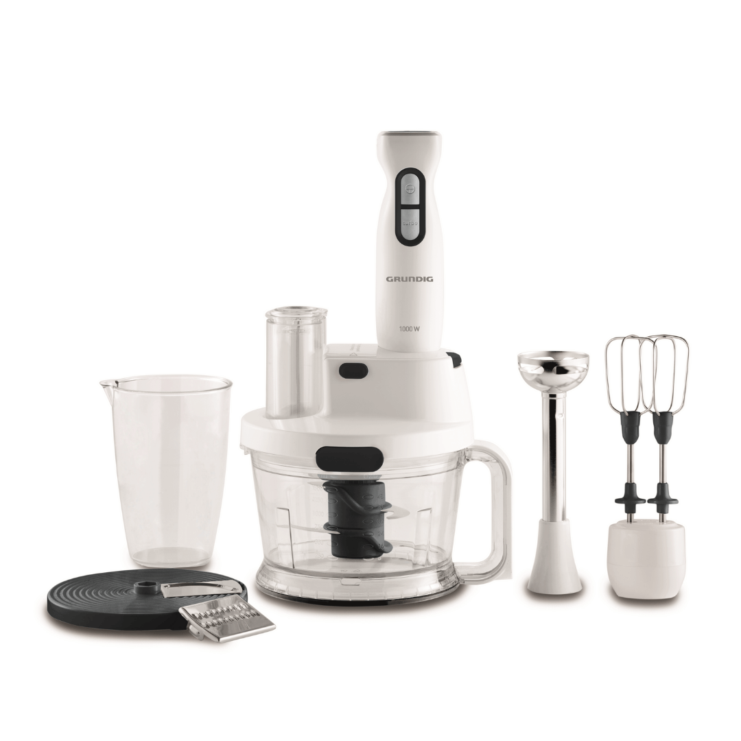 Grundig El Blender Seti Beyaz