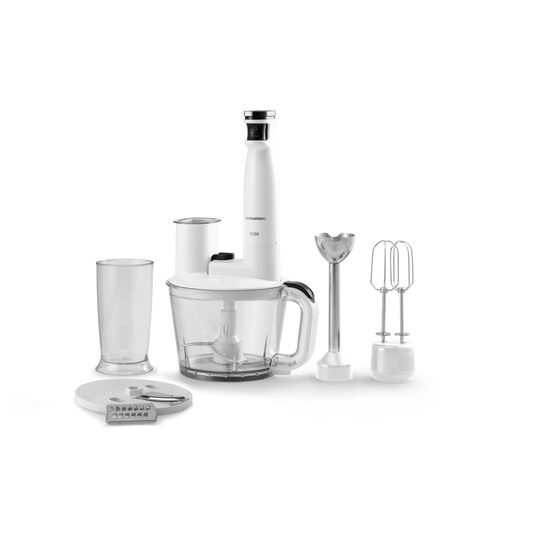 Grundig 1500 W Tek Tuşla Kontrol Blender Seti Beyaz