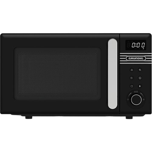 Grundig Retro Set Üstü 21 Lt Mikrodalga Fırın Siyah