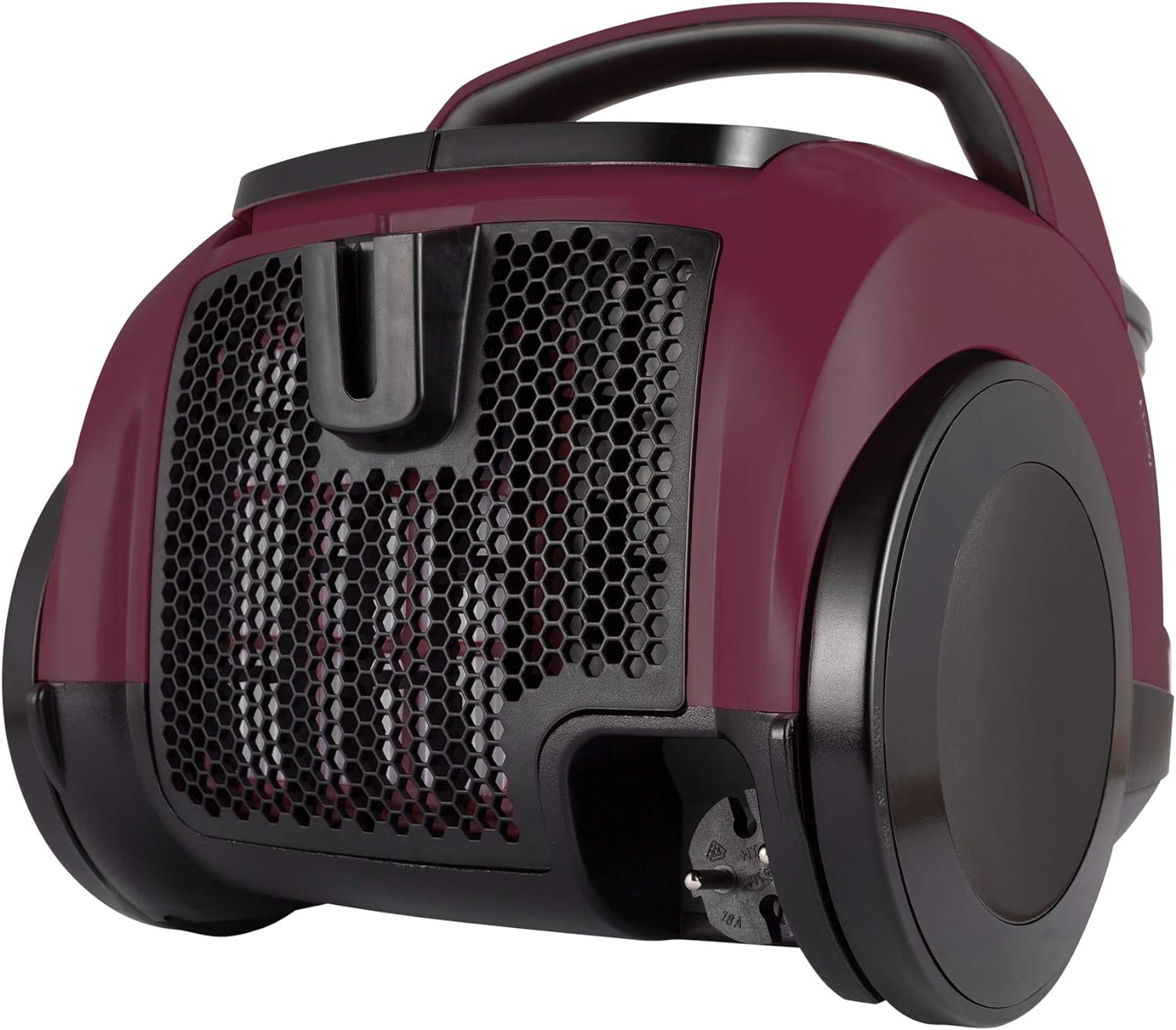 Grundig Toz Torbasız 800 W Litre Elektrikli Süpürge Siyah-Bordo