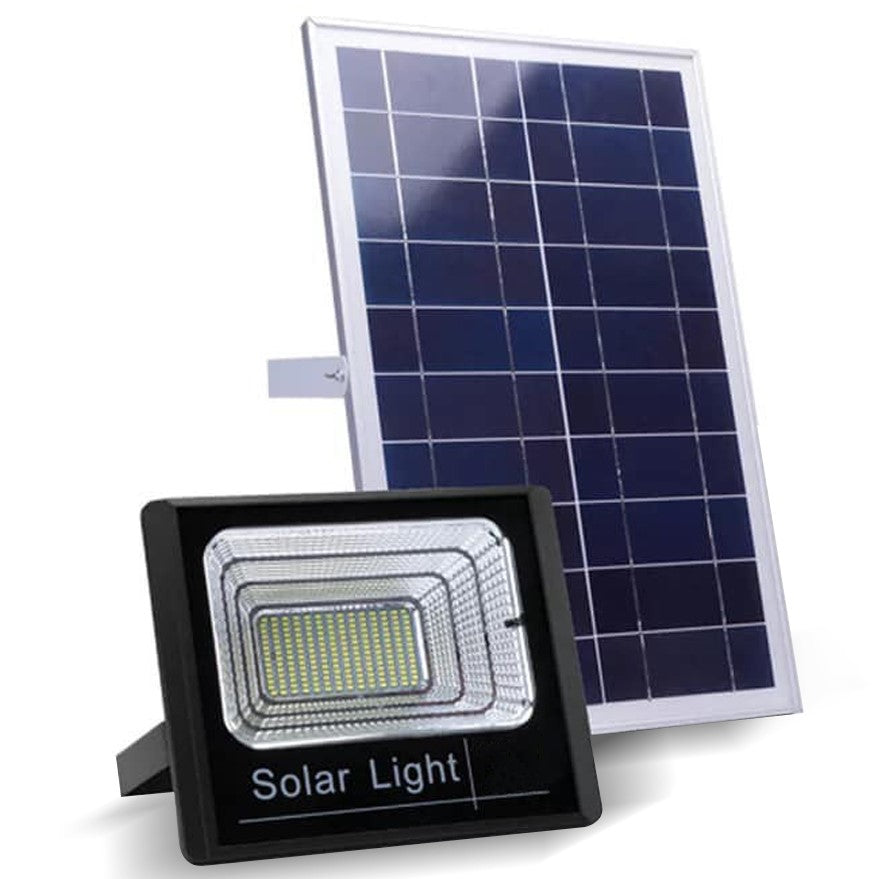 Güneş Enerjili 100W Kumandalı Solar Sokak Lambası IP67