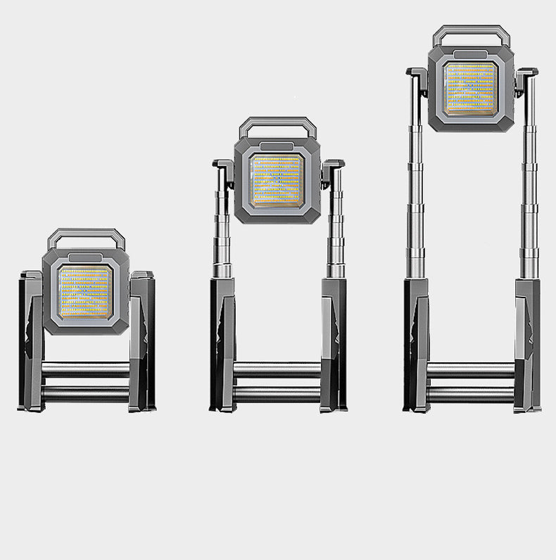 Taşınabilir Projektör USB Şarjlı Tripotlu LED Çalışma Lambası