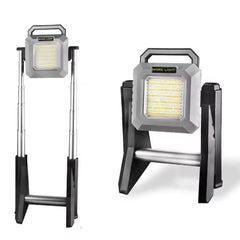 Taşınabilir Projektör USB Şarjlı Tripotlu LED Çalışma Lambası