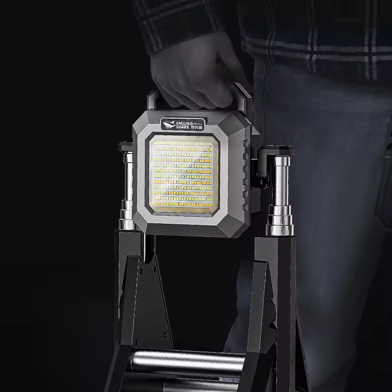 Taşınabilir Projektör USB Şarjlı Tripotlu LED Çalışma Lambası