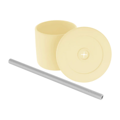 Oioi Ham+Hüp Pipetli Silikon Bardak Sarı