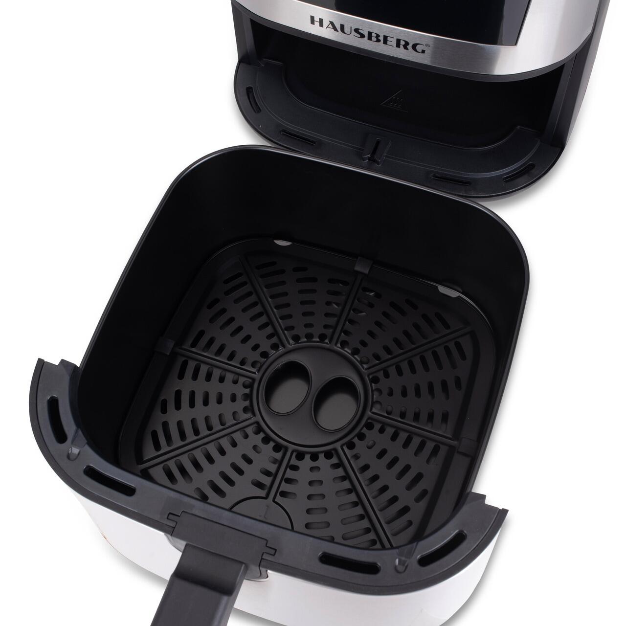 Hausberg Maestro XXL 7.5 Lt Dijital 12 Program Airfry Fritöz Inox