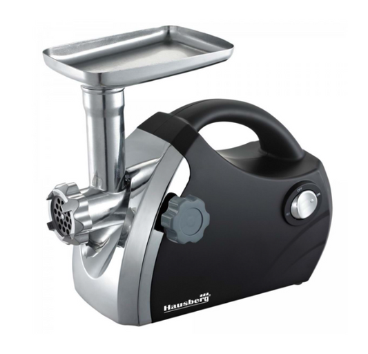 Hausberg 1800 W Electric Meat Grinder Black