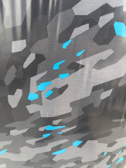 Lorenzo Damla 40x120 cm Ütü Masası Siyah Mavi