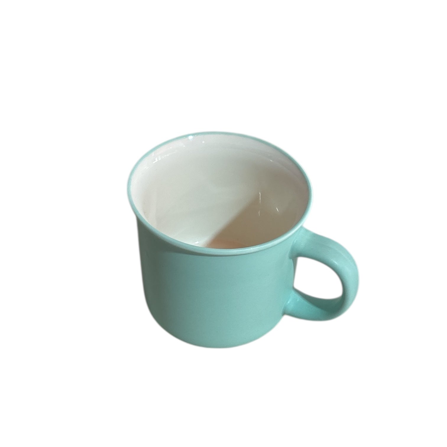 İkili 350 ML Mug Kupa Bardak Turkuaz