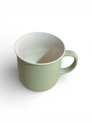 İkili 350 ML Mug Kupa Bardak Yeşil