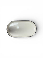 Oval 29 x 16 Sunum Tabağı Beyaz