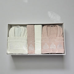 Julie Lena 6 Parça Aile Bornoz Seti