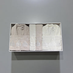 Julie Lena 6 Parça Aile Bornoz Seti