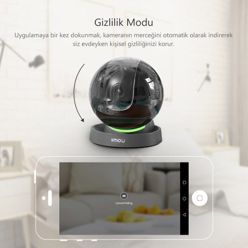 Imou Rex İç Mekan Akıllı Wifi 360° Hareket ve İnsan Algılama Kamera