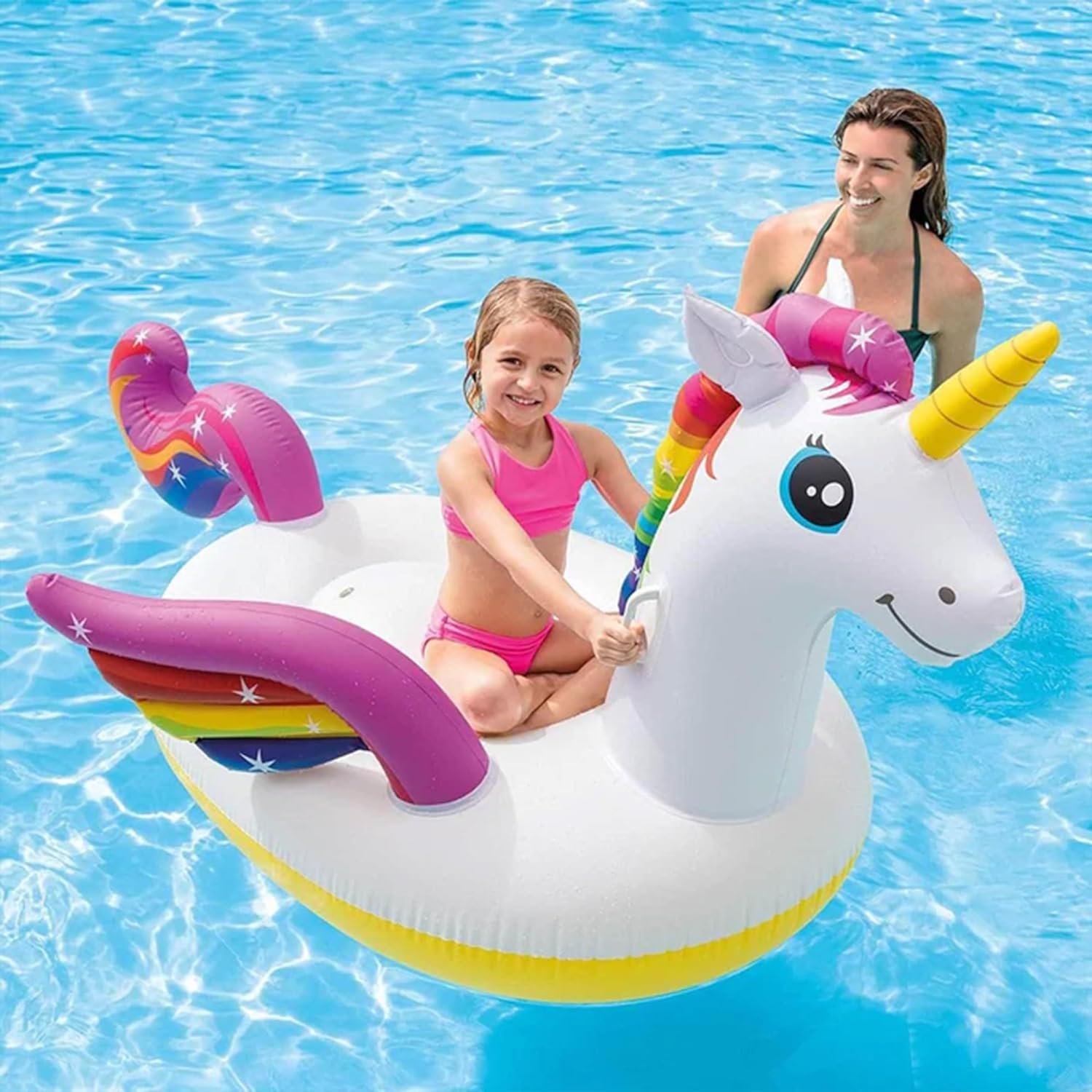 Intex 226x173 Cm Tutunmalı Tek Boynuzlu Unicorn