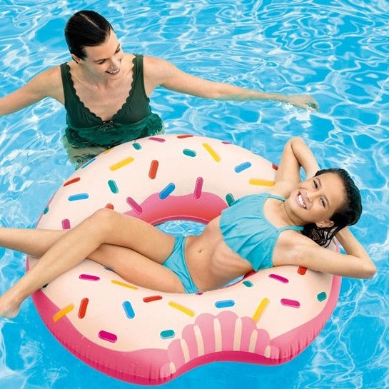 Intex 94 cm Donut Gökkuşağı Simit