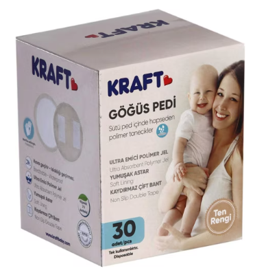 Karft 30'lu Gögüs Pedi Ten Rengi