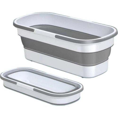 Katlanabilir 12 Litre Çok Amaçlı 52x20 Cm Taşınabilir Kova