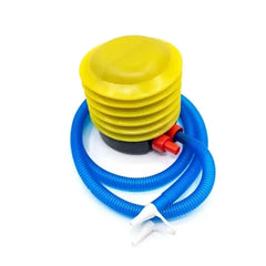 Dahili Pompalı Tabureli Yuvarlak Şişme Koltuk Mavi