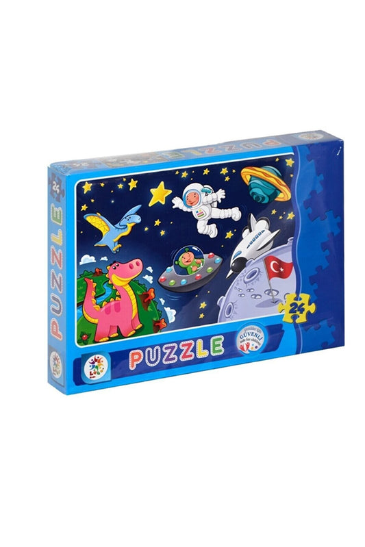 Laço Kids Astronot 24 Parça Puzzle Yap Boz