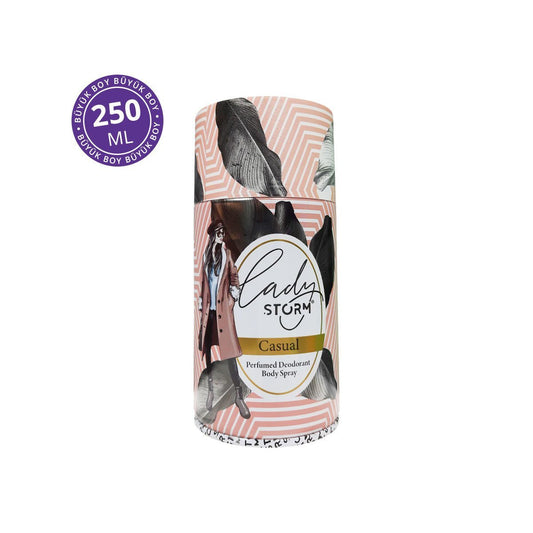 Lady Storm 250 ml Casual Parfüm Deodorant